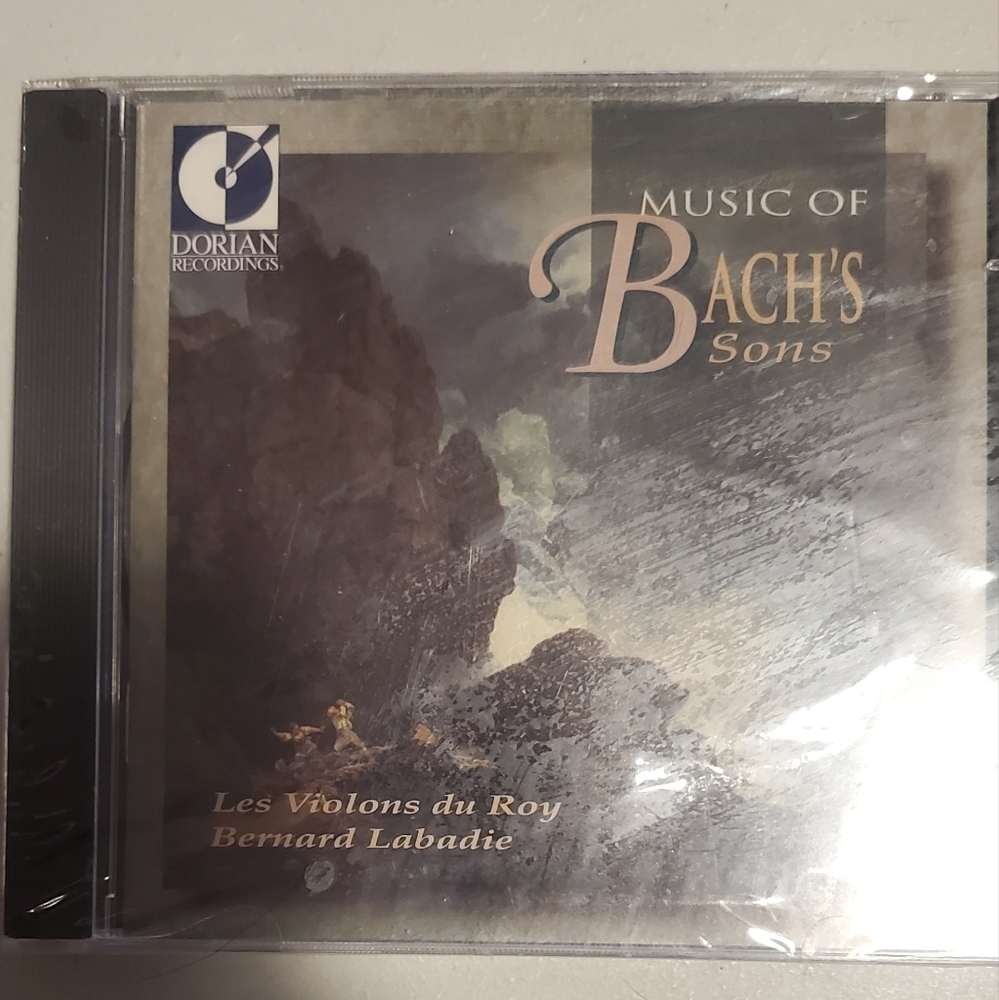 Brand new sealed "Music of Bachs sons CD